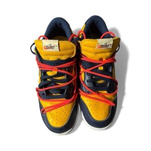 Nike Dunk Low x Off-White (University Gold)